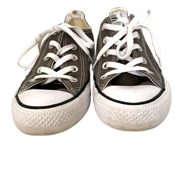 Converse Chuck Taylor Low Top Charcoal Canvas Sneakers Unisex W6/M4 - Picture 4 of 14